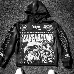 Black Heavenbound Racing Hoodie